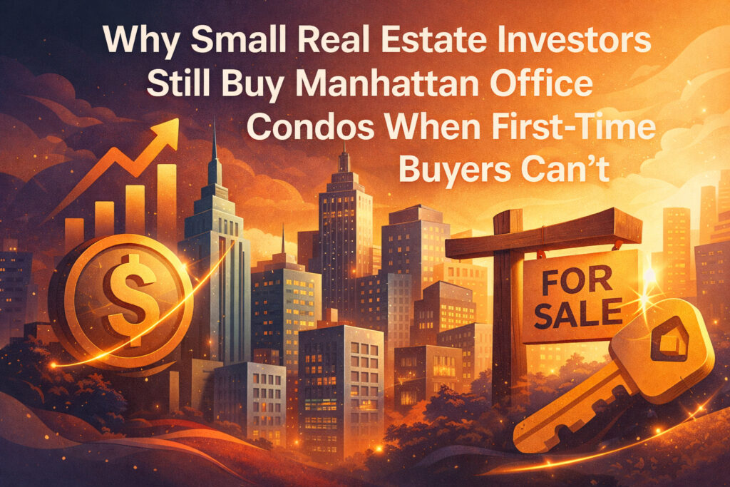 Why Small Real Estate Investors Still Buy Manhattan Office Condos When First-Time Buyers Can’t