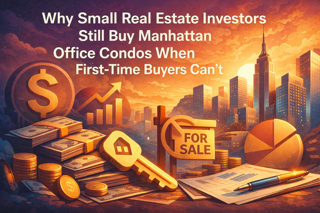 Why Small Real Estate Investors Still Buy Manhattan Office Condos When First-Time Buyers Can’t