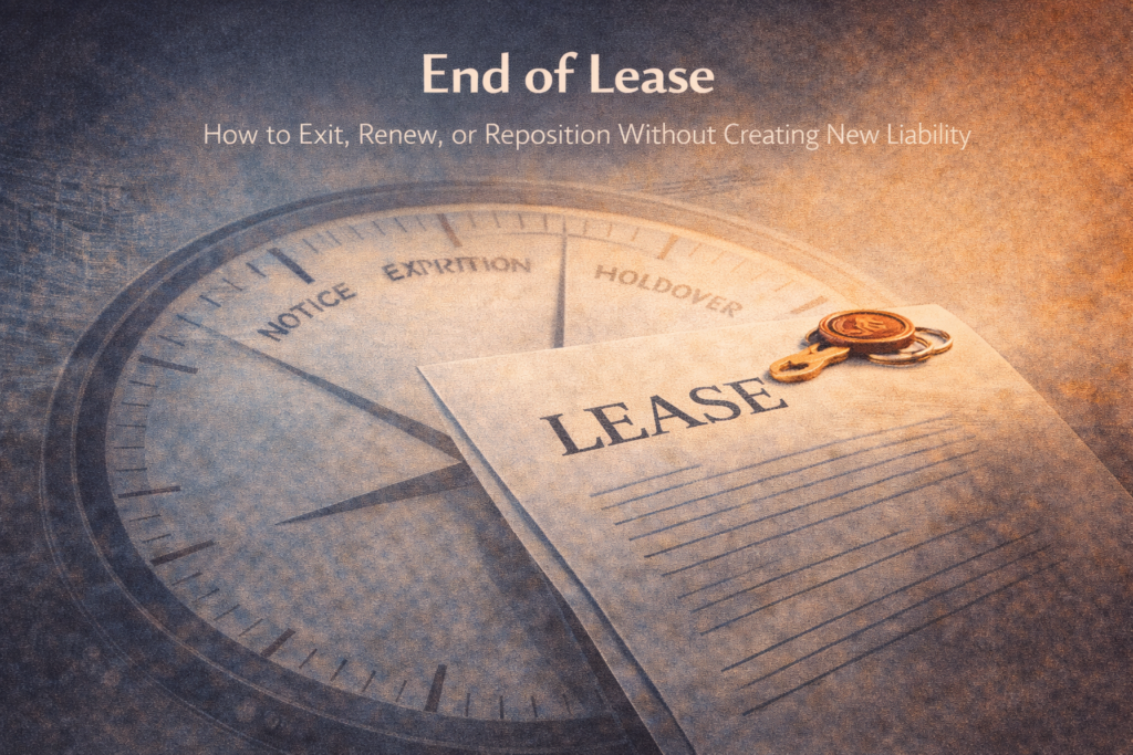 End of Lease
