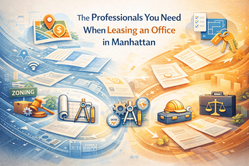The Professionals You Need When Leasing an Office
