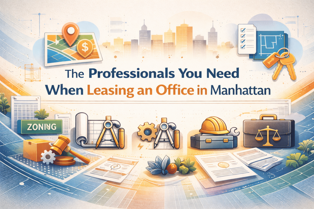 The Professionals You Need When Leasing an Office