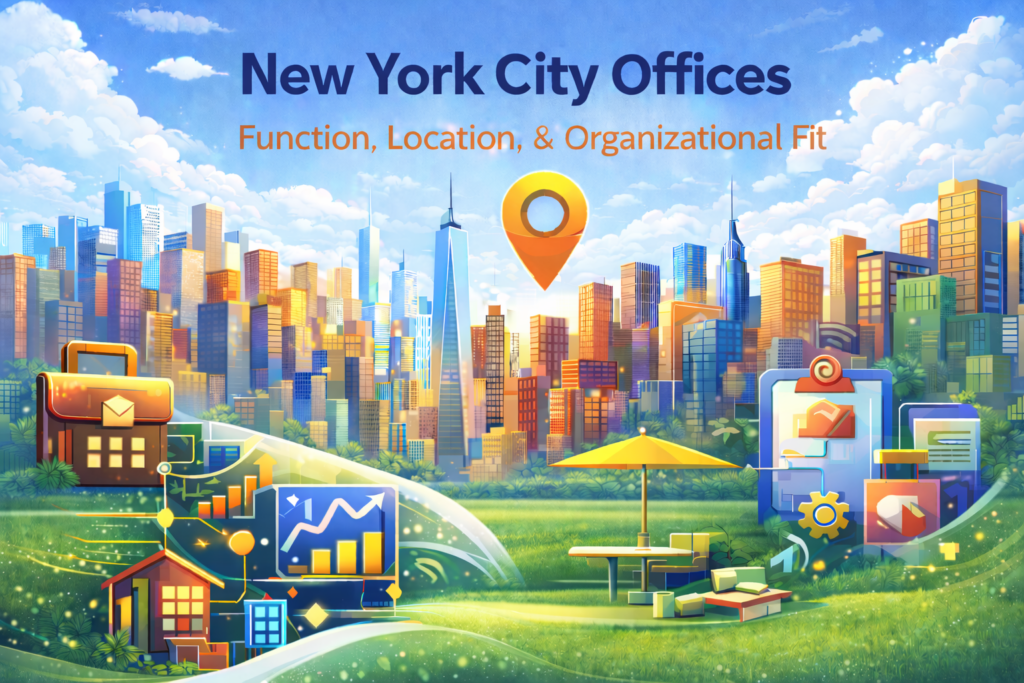 New York City Offices - Function, Location, and Organization Fit