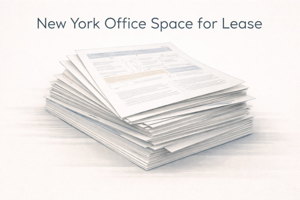 New York Office Space for Lease