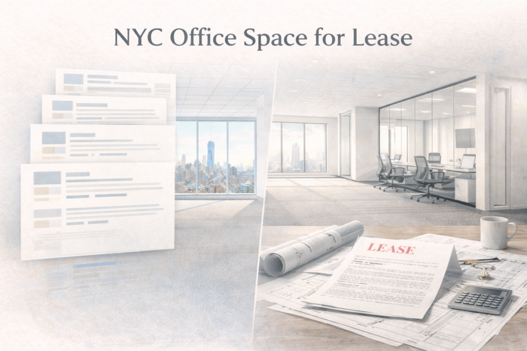 NYC Office Space for Lease