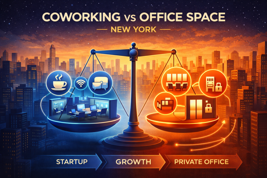 Coworking vs Office Space NYC