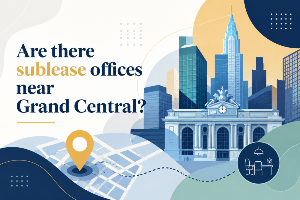 Are there sublease offices near Grand Central