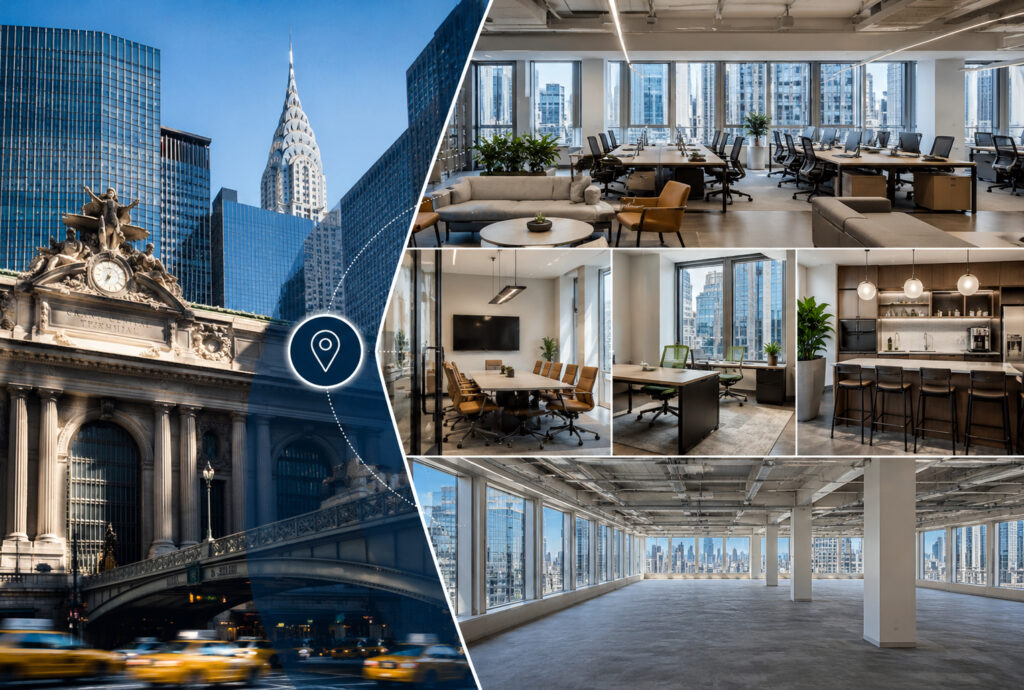 Are there sublease offices near Grand Central