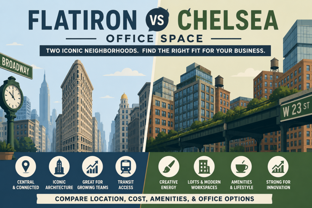Flatiron vs Chelsea Office Space