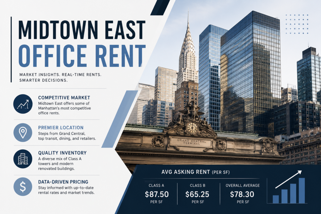 Midtown East Office Rent