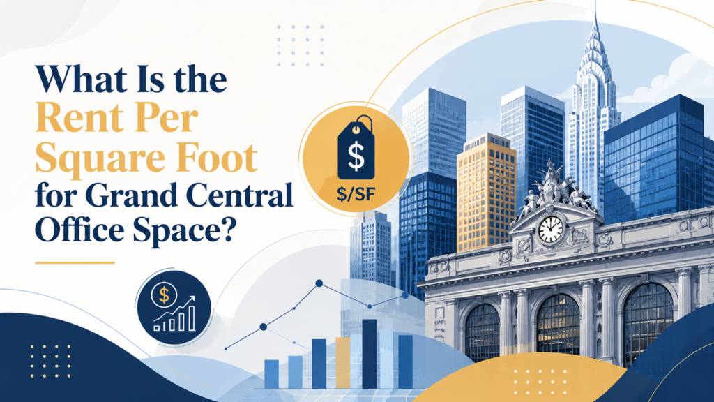 What Is the Rent Per Square Foot for Grand Central Office Space
