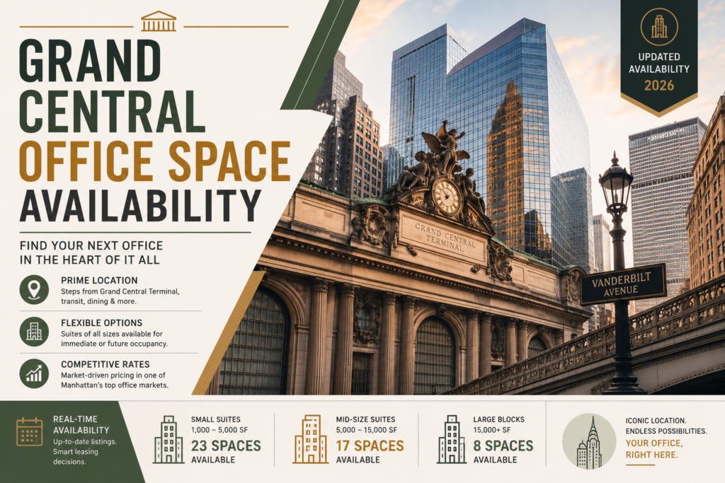 Grand Central Office Space Availability