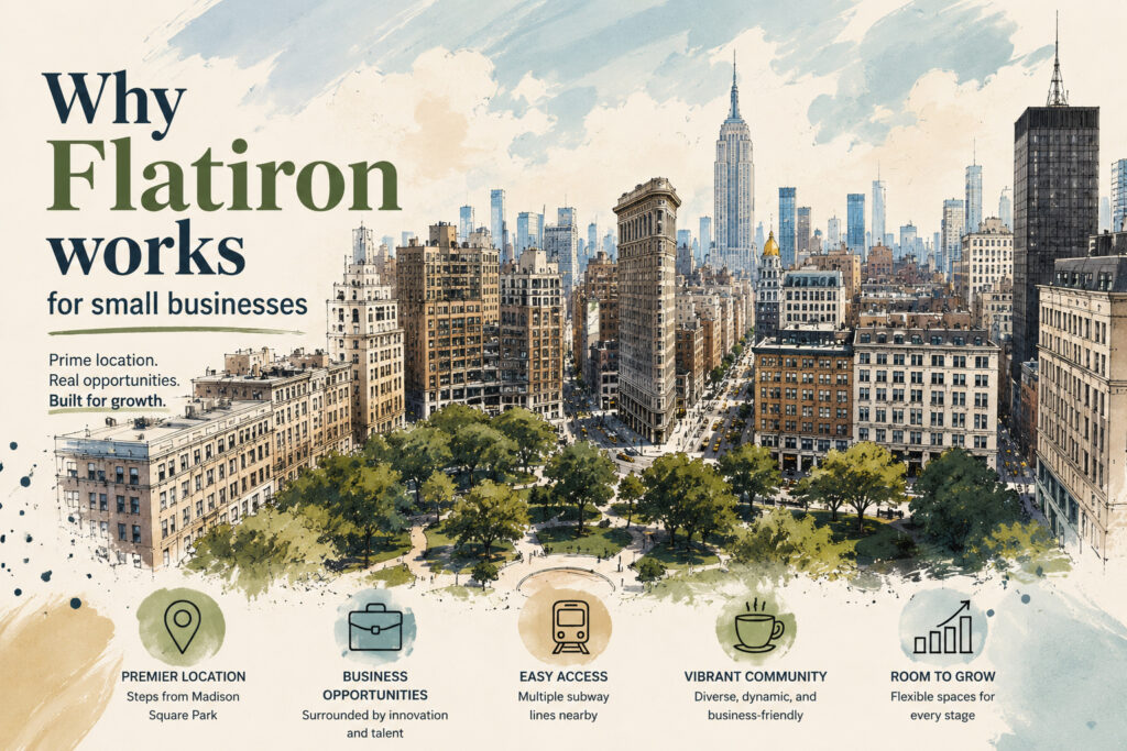 Why Flatiron works for small businesses