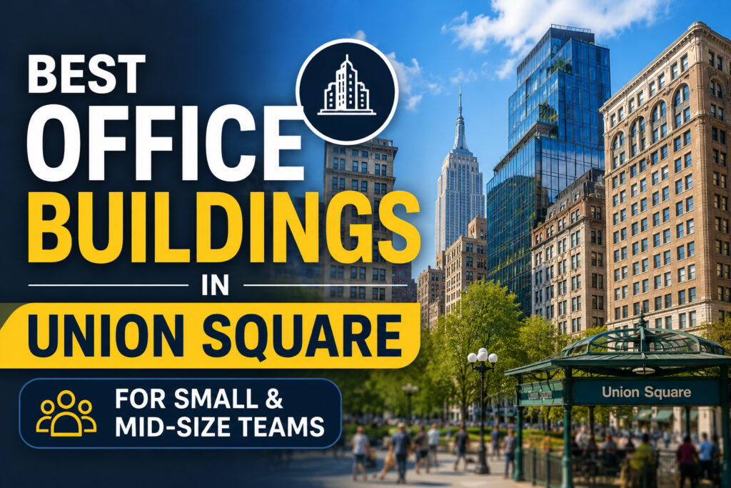 Best Office Buildings in Union Square for Small and Mid-Size Teams