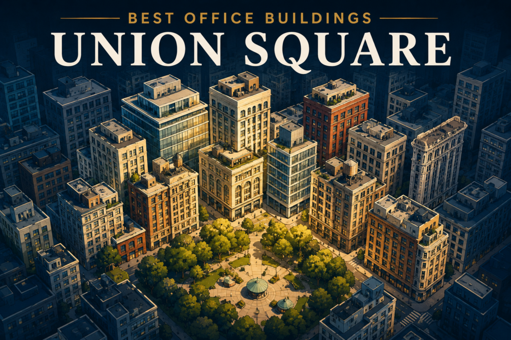 Best Office Buildings in Union Square for Small and Mid-Size Teams