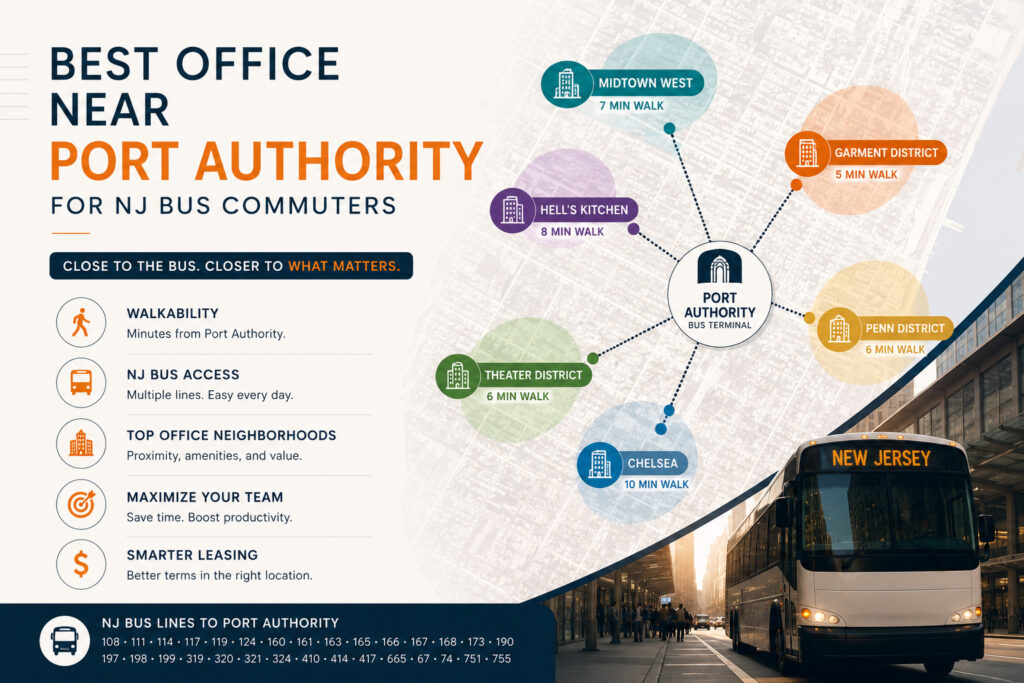 Best Office Near Port Authority for NJ Bus Commuters
