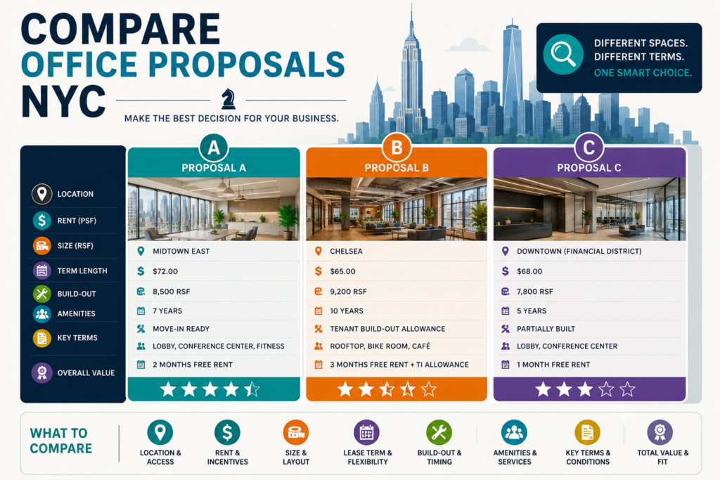 Compare Office Proposals NYC