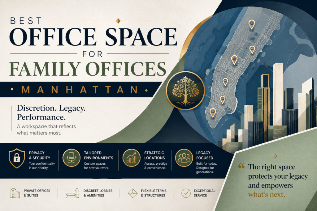 Best Office Space for Family Offices Manhattan