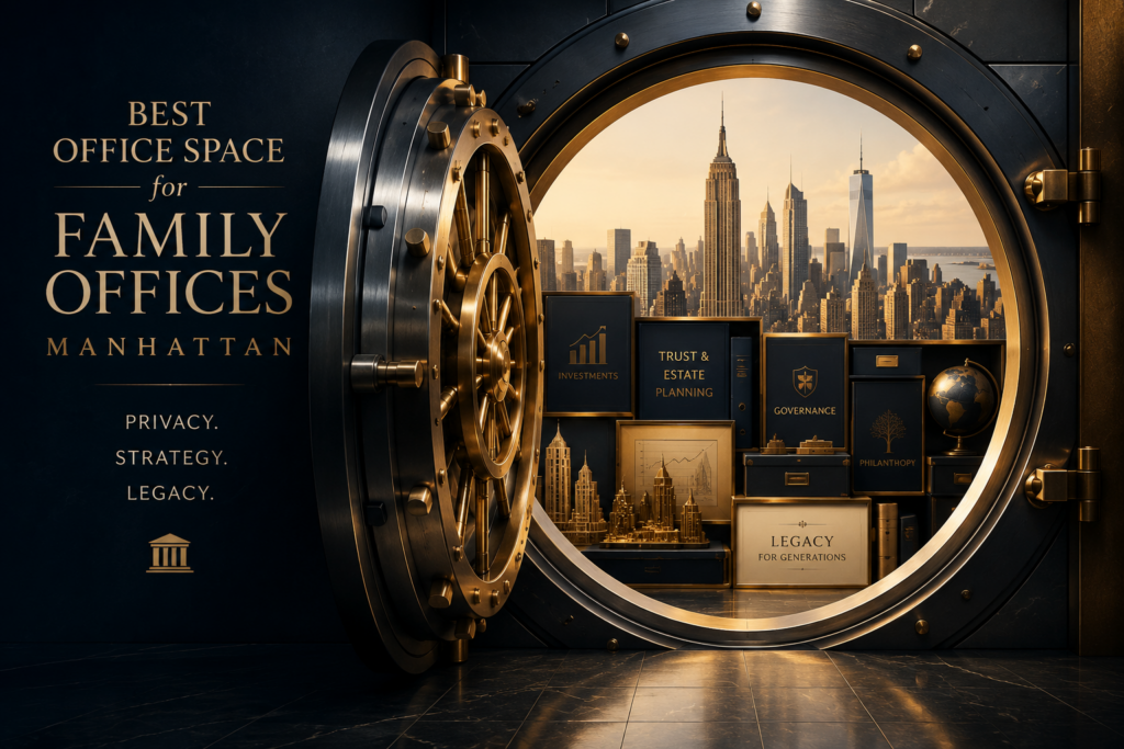 Best Office Space for Family Offices Manhattan
