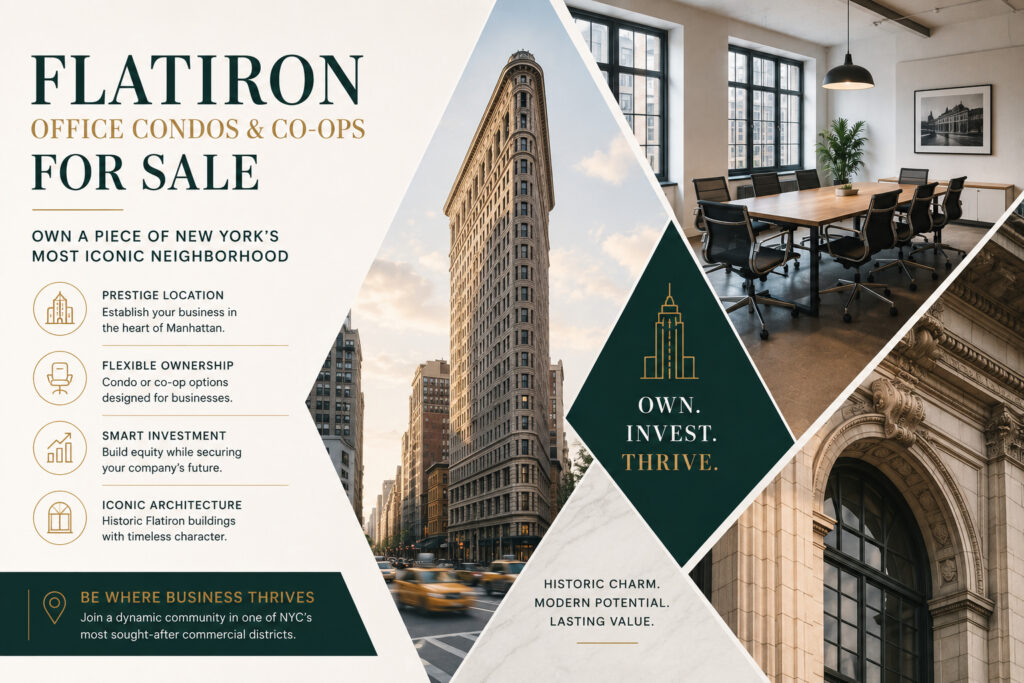 Flatiron Office Condos and Co-ops for Sale