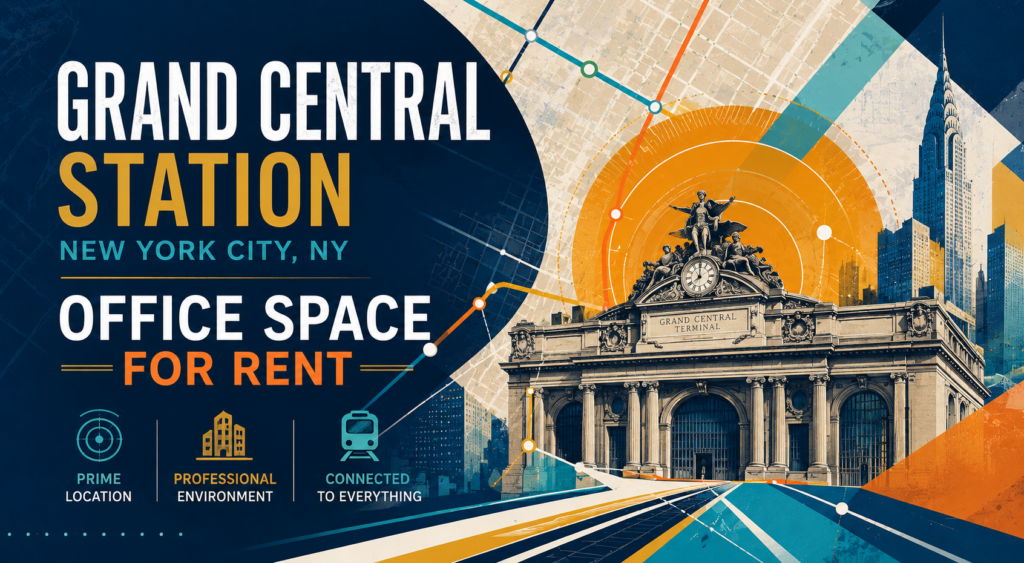 Grand Central Station, New York City, NY Office Space for Rent