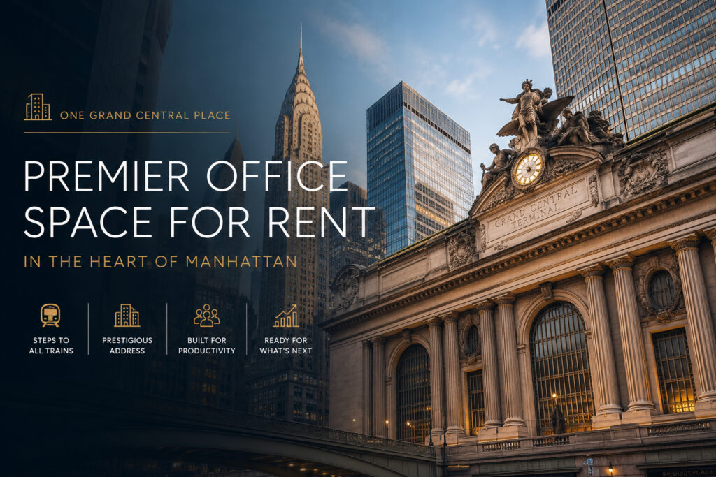 What companies are in One Grand Central Place