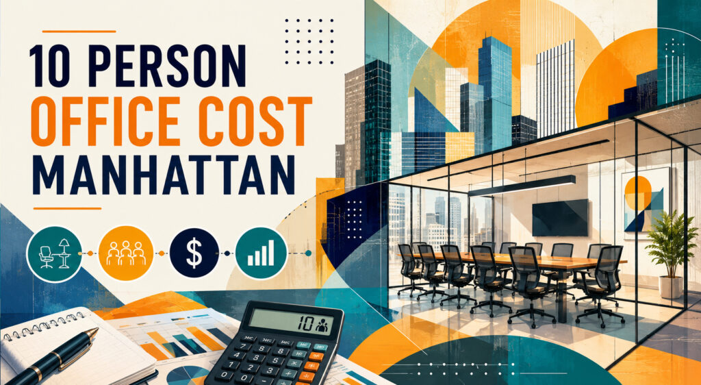 10 person office cost Manhattan