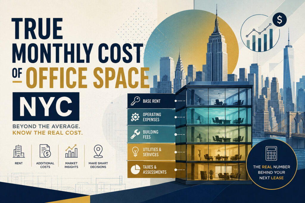 True Monthly Cost of Office Space NYC