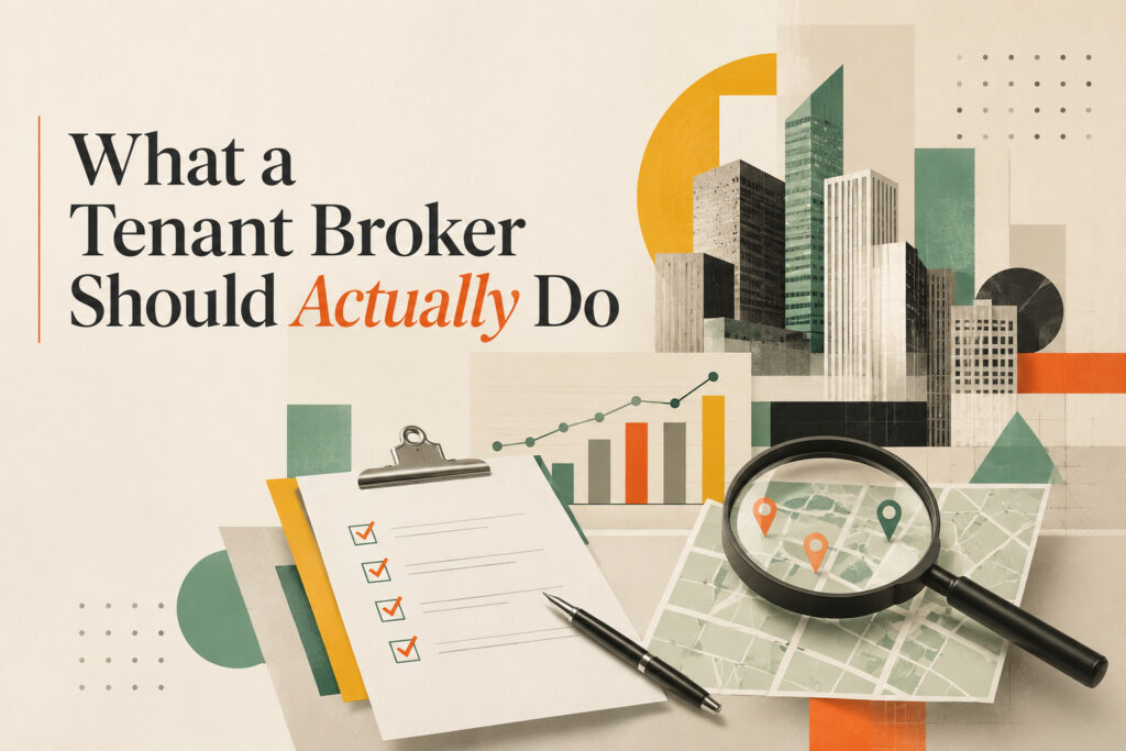 What a Tenant Broker Should Actually Do