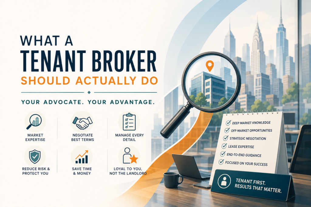 What a Tenant Broker Should Actually Do