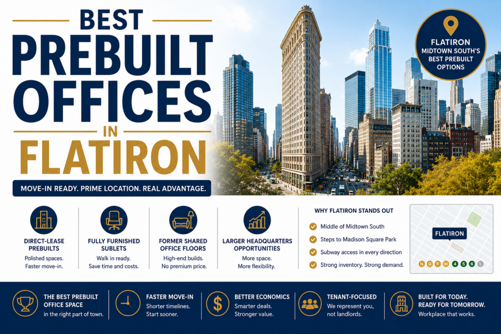 Best Prebuilt Offices in Flatiron