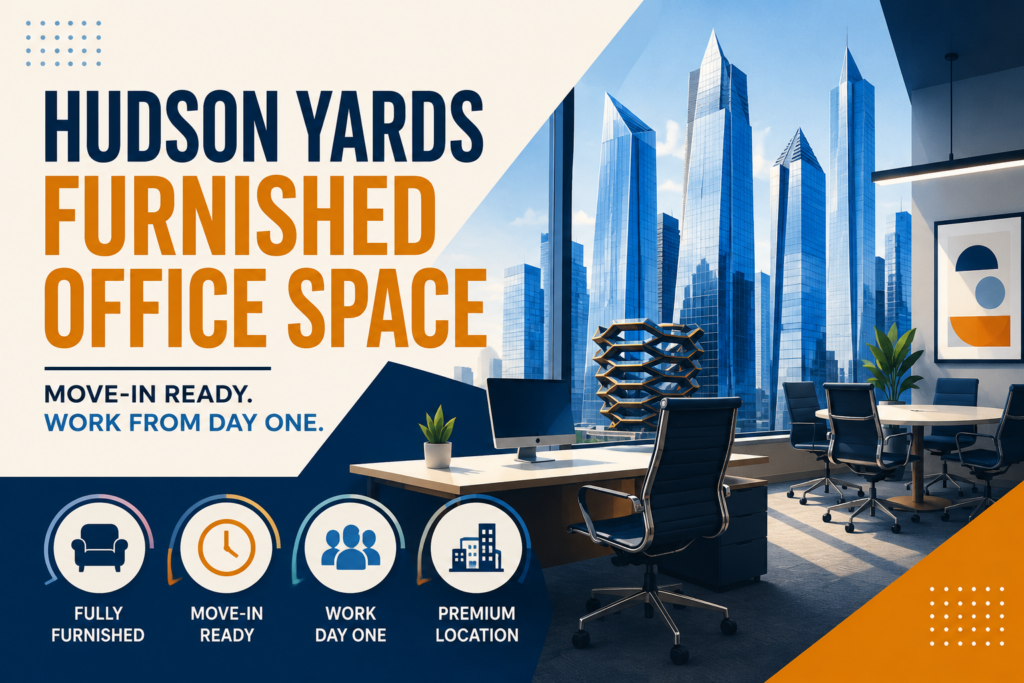 Furnished Office Space in Hudson Yards