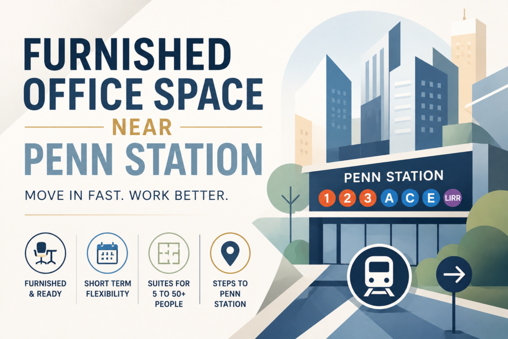 Furnished Office Space Near Penn Station