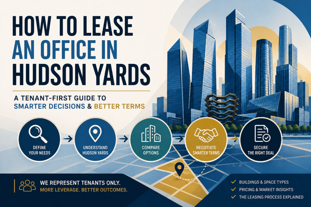 How to Lease an Office in Hudson Yards