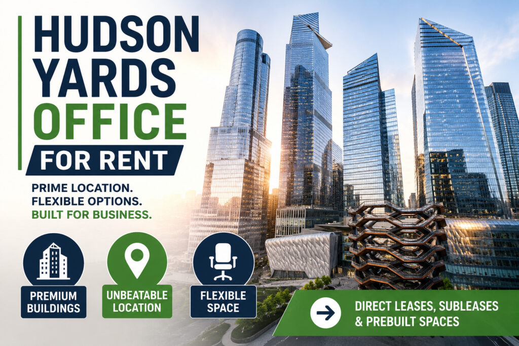 Hudson Yards Office for Rent