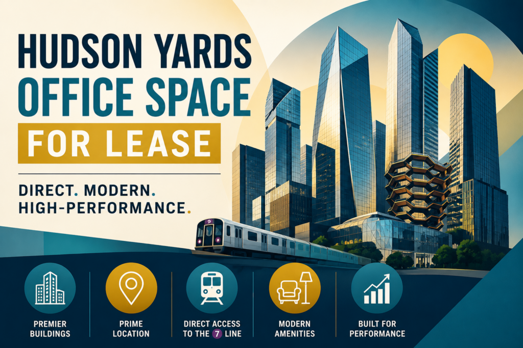 Hudson Yards Office Space for Lease