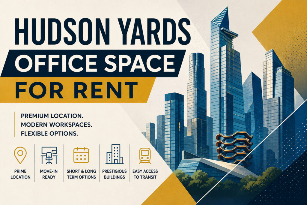 Hudson Yards Office Space for Rent