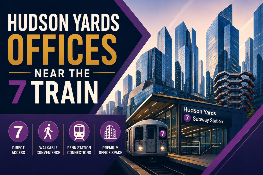 Hudson Yards Offices Near the 7 Train