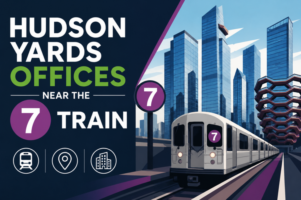 Hudson Yards Offices Near the 7 Train