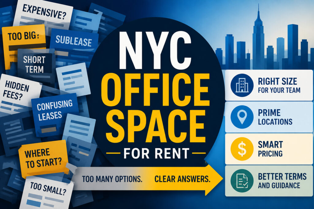 nyc office space for rent