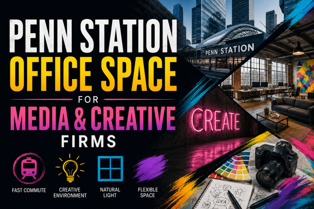 Penn Station Office Space for Media and Creative Firms
