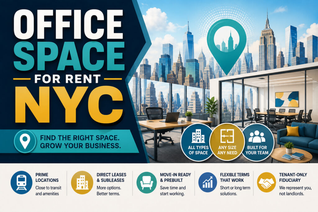 Office Space for Rent NYC