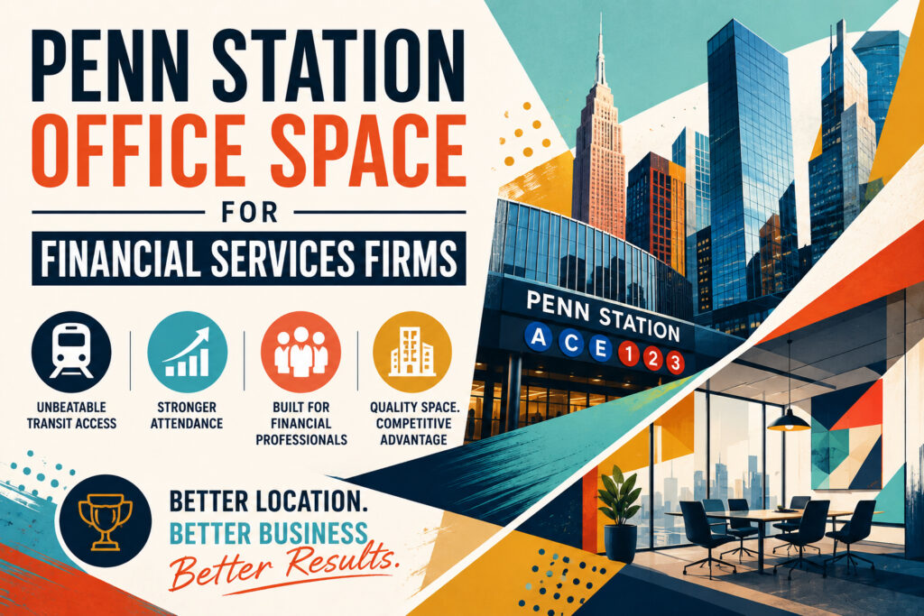 Penn Station Office Space for Financial Services Firms