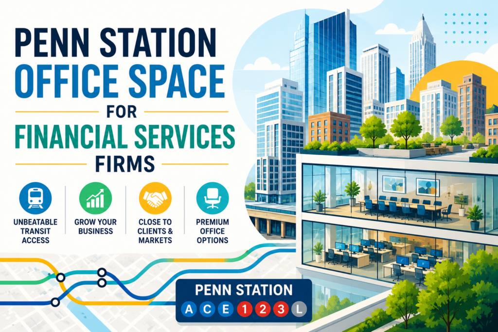 Penn Station Office Space for Financial Services Firms
