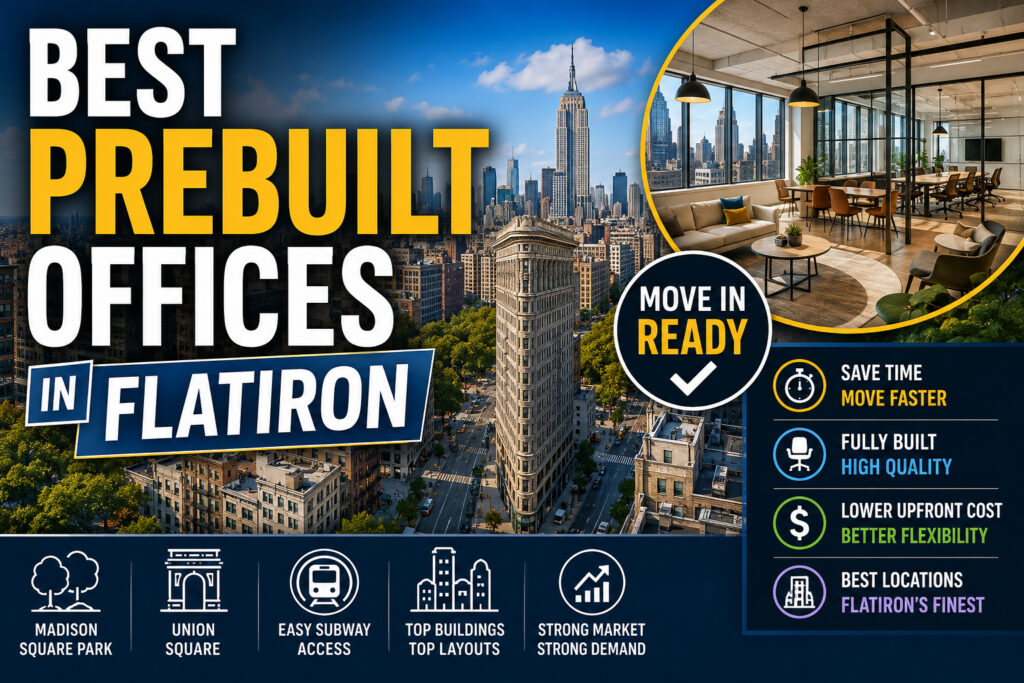 Best Prebuilt Offices in Flatiron