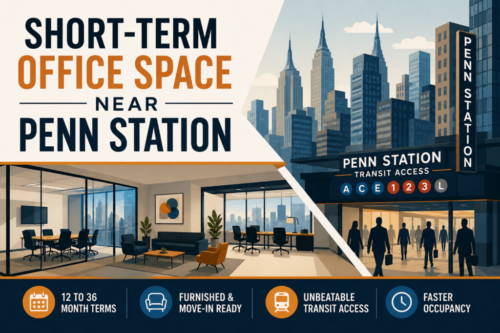 Short-Term Office Space Near Penn Station