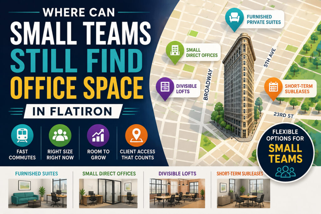 Where Can Small Teams Still Find Office Space in Flatiron