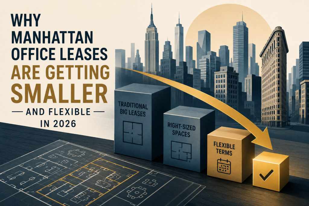 Why Manhattan Office Leases Are Getting Smaller and Flexible in 2026