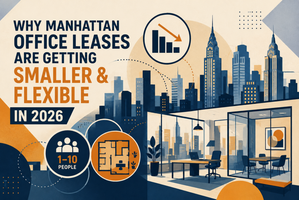 Why Manhattan Office Leases Are Getting Smaller and Flexible in 2026