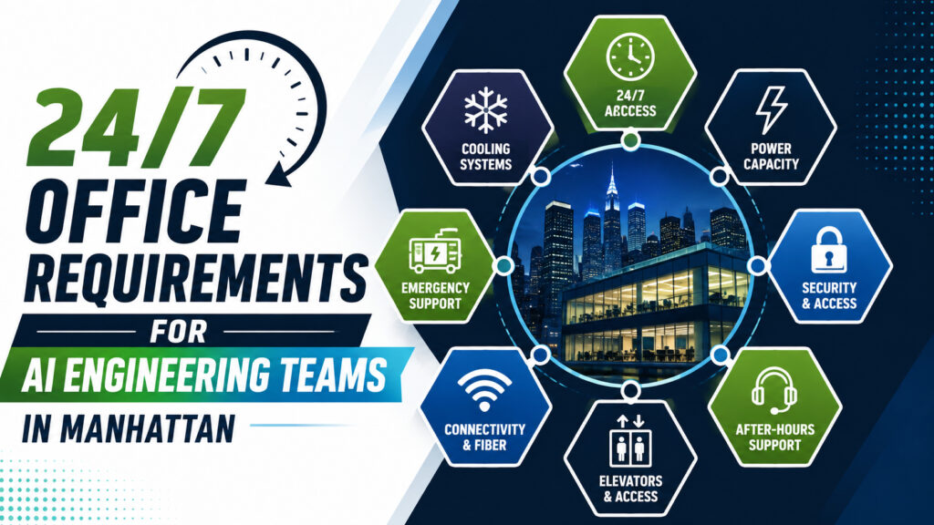 24/7 Office Requirements for AI Engineering Teams in Manhattan