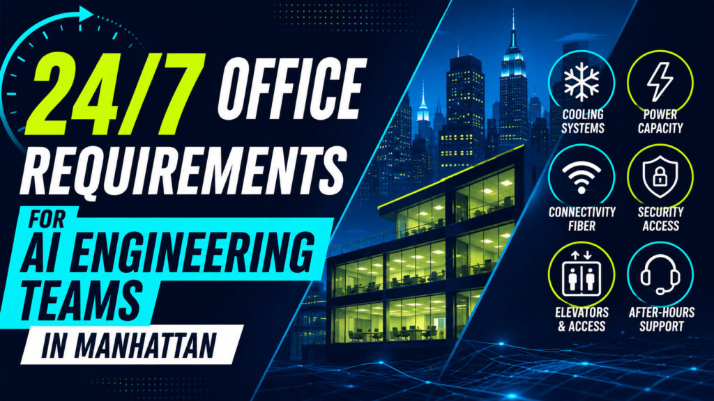 24/7 Office Requirements for AI Engineering Teams in Manhattan